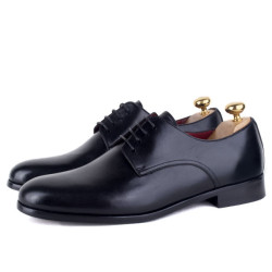 Elegant Men's Black Leather Shoes