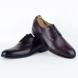 Elegant Men's Black Leather Shoes