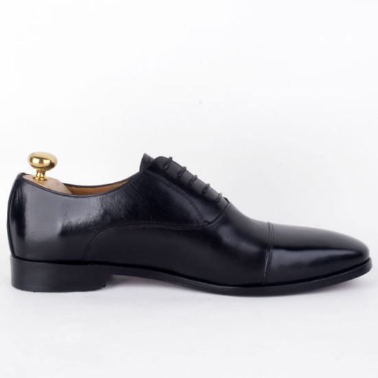 Elegant Men's Black Leather Shoes