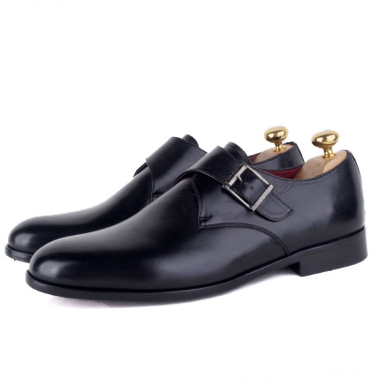Elegant Men's Black Leather Shoes