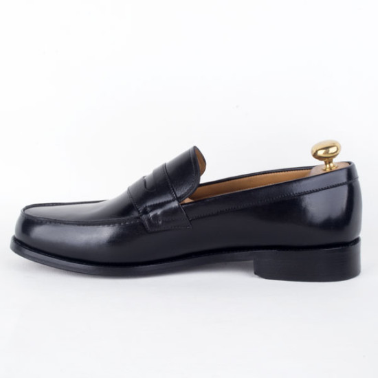 Elegant Men's Black Leather Shoes
