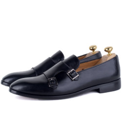 Elegant Men's Black Leather Shoes