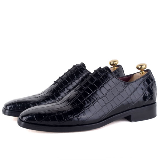 Elegant Men's Black Leather Shoes