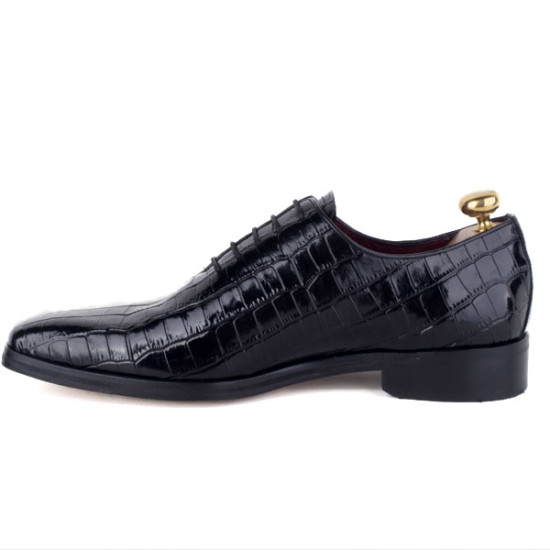 Elegant Men's Black Leather Shoes