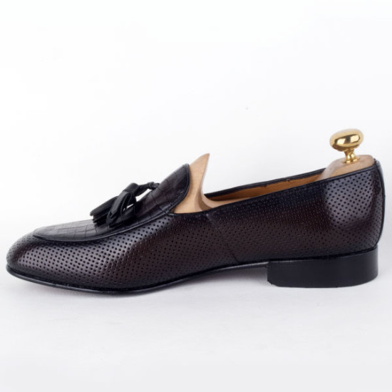 Elegant Men's Black Leather Shoes