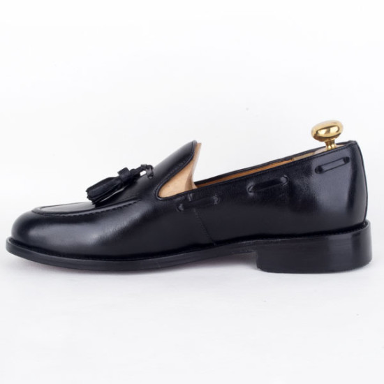Elegant Men's Black Leather Shoes