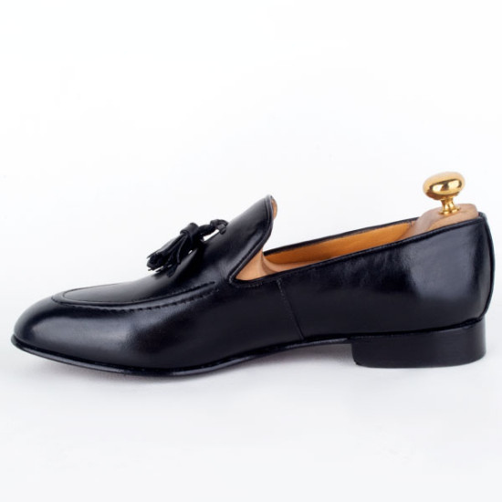 Elegant Men's Black Leather Shoes