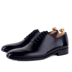 Elegant Men's Black Leather Shoes