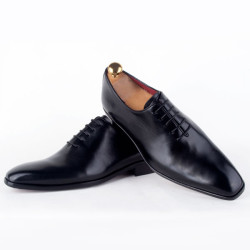 Elegant Men's Black Leather Shoes