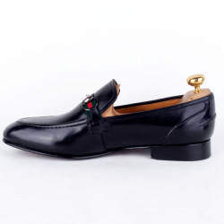 Elegant Men's Black Leather Shoes