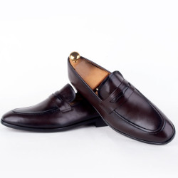 Elegant Men's Black Leather Shoes