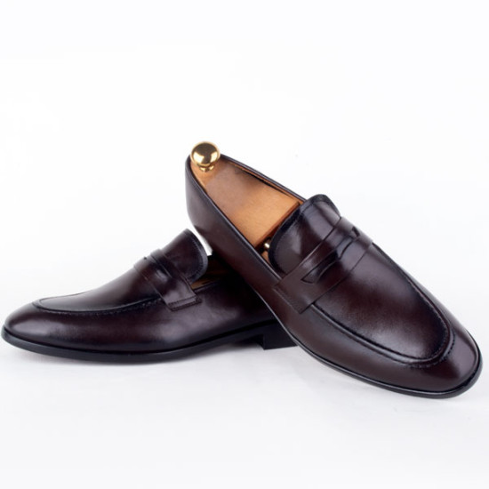 Elegant Men's Black Leather Shoes
