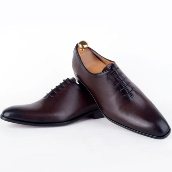 Elegant Men's Black Leather Shoes