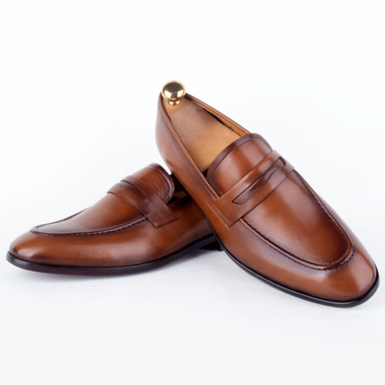 Elegant Men's Black Leather Shoes
