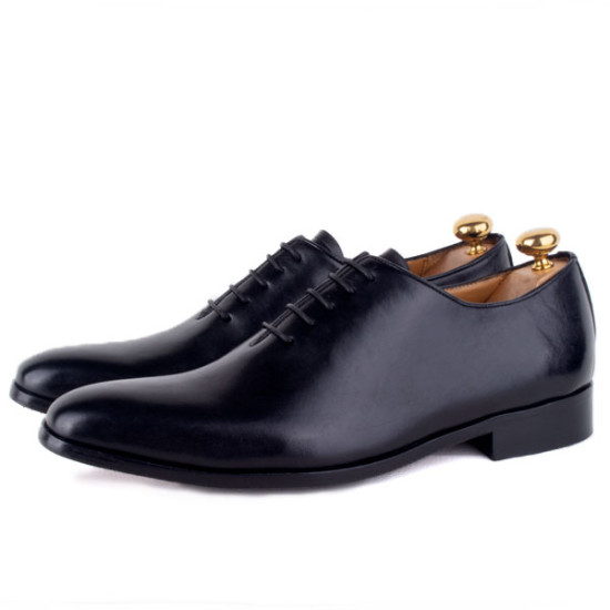 Elegant Men's Black Leather Shoes