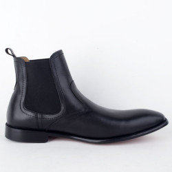 Elegant Men's Black Leather Shoes